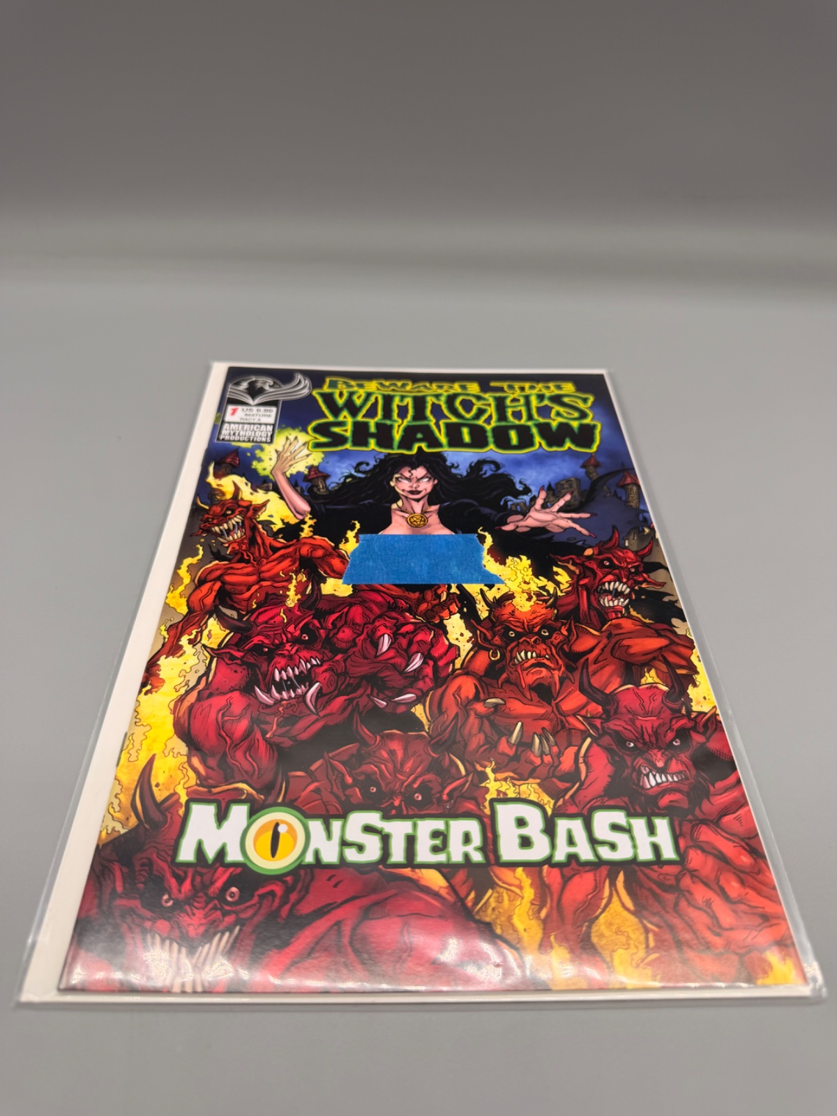 BEWARE THE WITCHS SHADOW MONSTER BASH #1 CVR C PUIS CALZADA RACY VAR (MR) — Actual book · photo 1