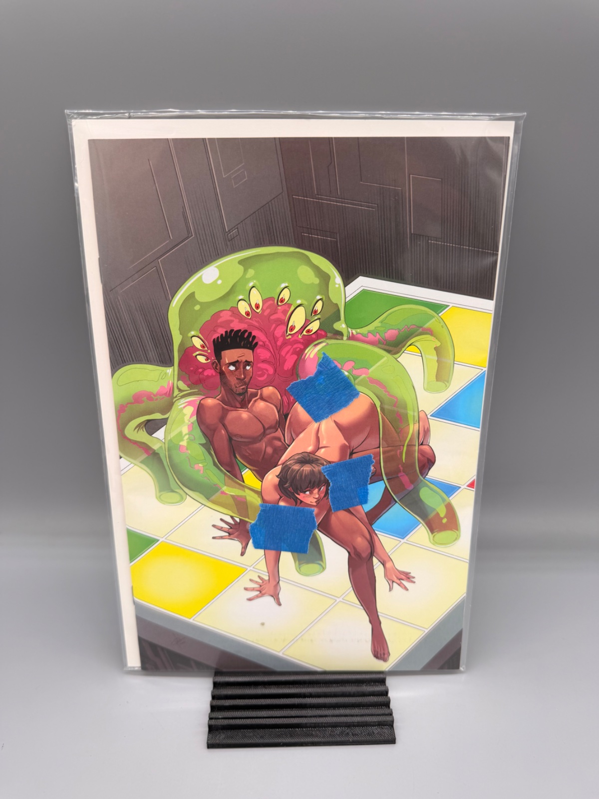 MONEY SHOT THE F* OFFS #2 (OF 5) CVR E GARTH GRAHAM NSFW BLACK BAG FULL ART VAR (MR) — Actual book · photo 2