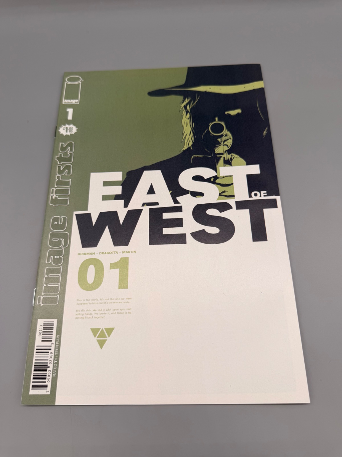 IMAGE FIRSTS EAST OF WEST #1 (NET) — Actual book · photo 1
