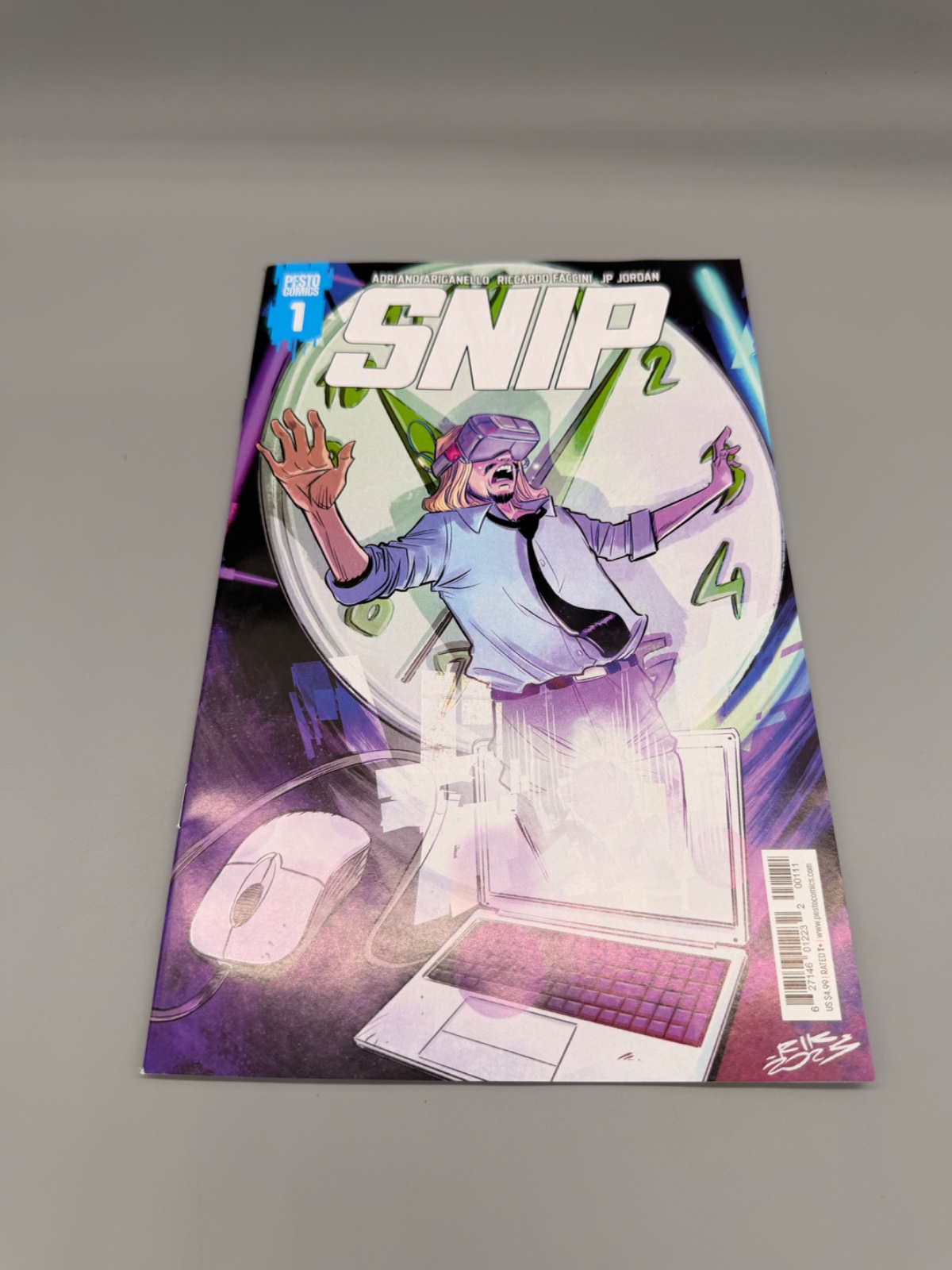 SNIP #1 (NET) — Actual book · photo 1