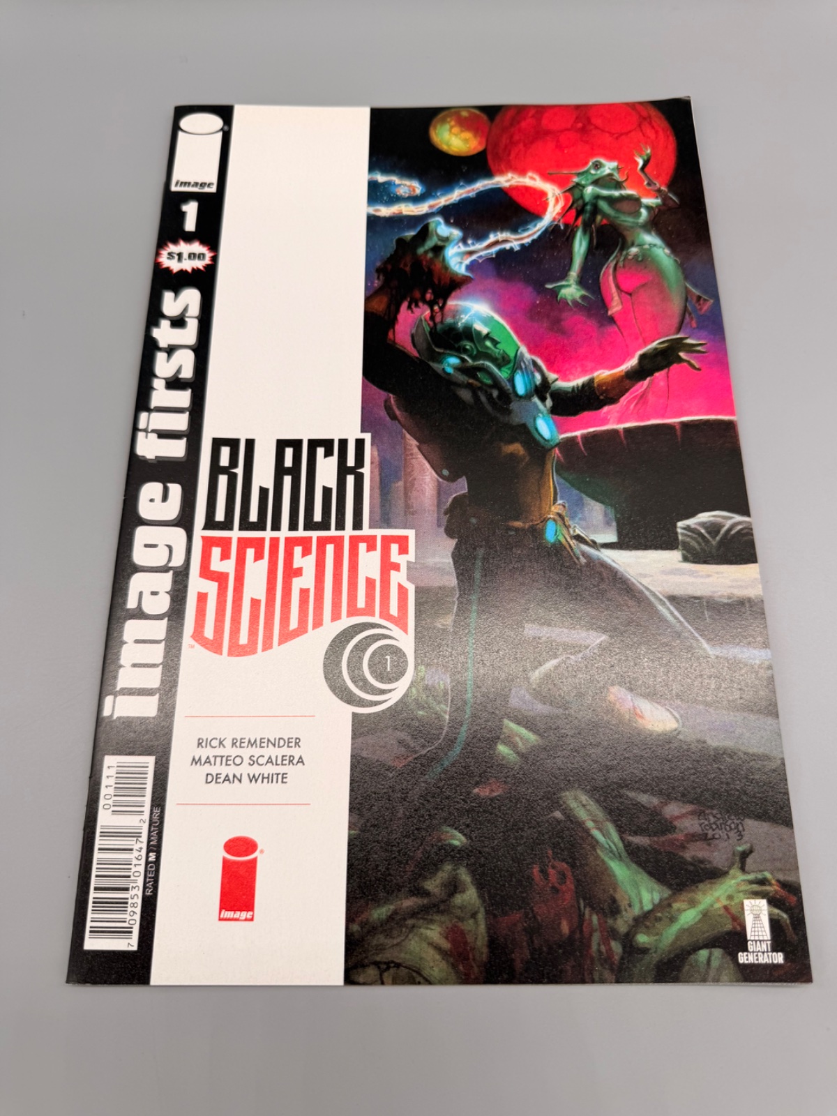 IMAGE FIRSTS BLACK SCIENCE #1 (MR) (NET) — Actual book · photo 1